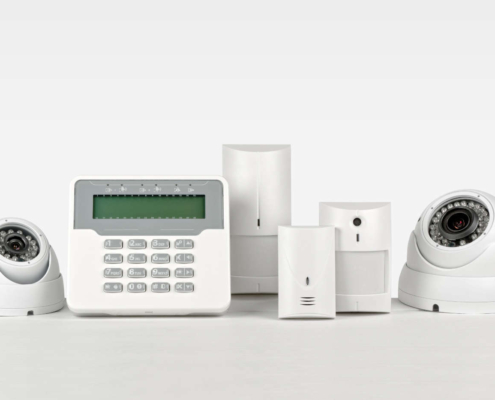 A range of devices for the CCTV alarm system